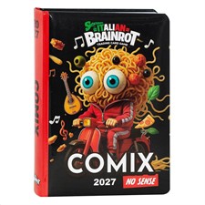 Diario Super Standard 13M Comix Ltd Spaghetti Card Sk It.Brainrot