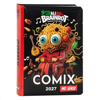 Diario Super Standard 13M Comix Ltd Spaghetti Card Sk It.Brainrot