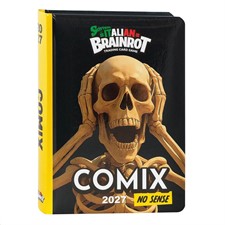 Diario Super Standard  13M Comix Ltd Skeleton Card Sk It.Brainrot