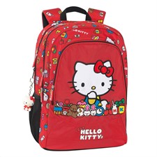 Zaino-Trolley Scuola Organizzato Staccabile Hello Kitty