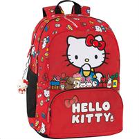 Zaino Scuola Organizzato Hello Kitty