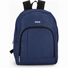 Zaino Scuola Organizzato Lurex Blu Comix