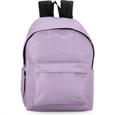 Zaino Scuola Americano Lurex Lilla Comix
