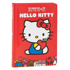 Diario Super Standard Datato Red Hello Kitty