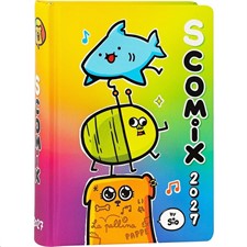 Diario/Agenda 16M Medium Scomix Multicolor