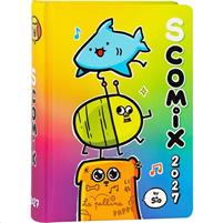 Diario/Agenda 16M Medium Scomix Multicolor
