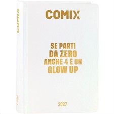 Diario/Agenda Comix 16M Standard Holo White