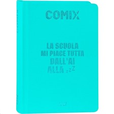 Diario/Agenda Comix 16M Standard Turchese