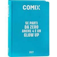Diario/Agenda Comix 16M Mini Azzurro