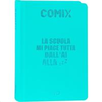 Diario/Agenda Comix 16M Mini Turchese