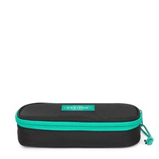 Astuccio Ovale Single Kontrast Stripe Black Ab Eastpak
