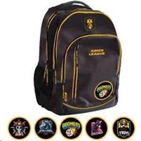 Zaino Scuola College Con 5 Patch Kings League