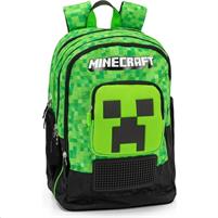 Zaino Scuola Organizzato Pixel Minecraft