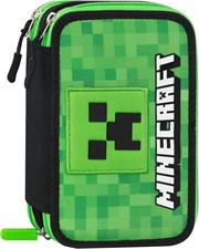 Astuccio 3 Zip Pixel Minecraft