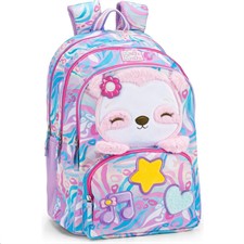 Zaino Scuola Organizzato Bradipo Mofumofu