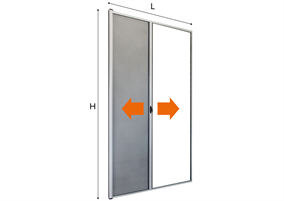 Zanzariera A Rullo In Pvc Laterale 125X230Cm Bianco